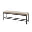 Banc rembourré en similicuir l 50 po Anahli-972319396