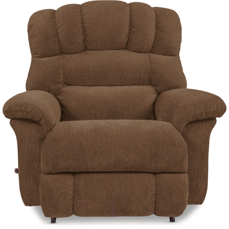 Fauteuil inclinable manuel berçant surdimensionné Randell, Moka / brun