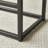 Upholstered Counter Stool with Metal Frame