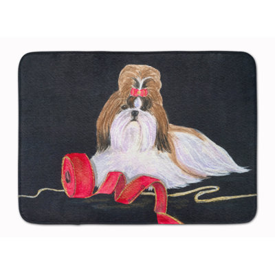 Tapis pour salle de bain en mousse à mémoire de forme tzu shih