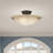 Aneudi Glass Semi Flush Mount-21132054