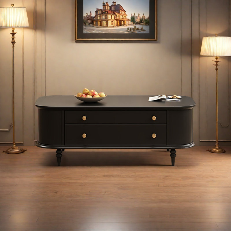 Table basse American Minimalist Style, Noir