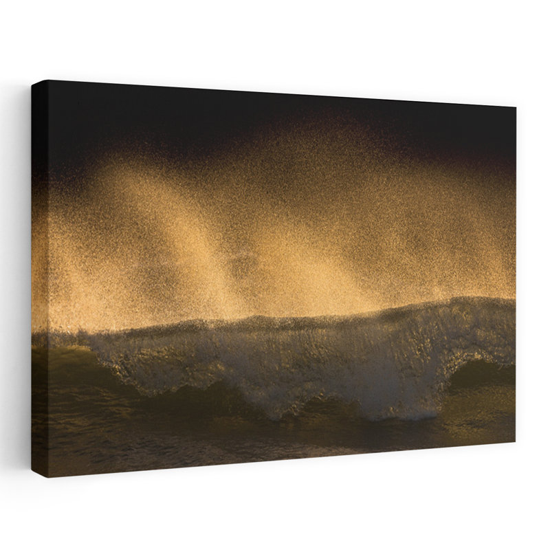 Splash, architecture contemporaine abstraite, art mural, 24" H x 36" W
