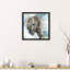 «Buffalo on Blue» par Carol Robinson - reproduction d'art-49901424-53128206