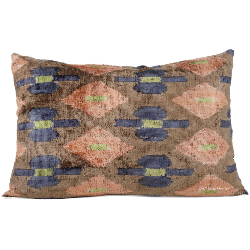 Ottis Velvet Lumbar Pillow Cover & Insert