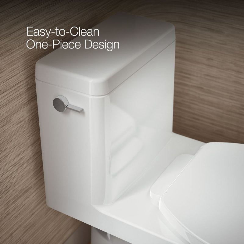 Reach™ 1.28 GPF Water Efficient Elongated Toilet, White