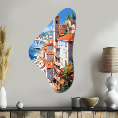 Arnott - Italy Boomerang Shape Assymterical Metal Wall Art
