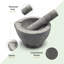 Granite Pestle & Mortar With Spout Set