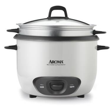 Aroma® 8-Cup (Cooked) / 2Qt. Digital Rice & Grain Multicooker 