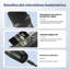 Double microphone sans fil Jyx, microphone portatif avec récepteur rechargeable, microphone dynamique professionnel pour le chant, le mariage, la conversation, U50