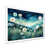 White Single Picture Framed