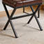 Tabouret en similicuir l 15,5 po-313794731