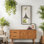 Armoire d'appoint en bois massif Boxwood