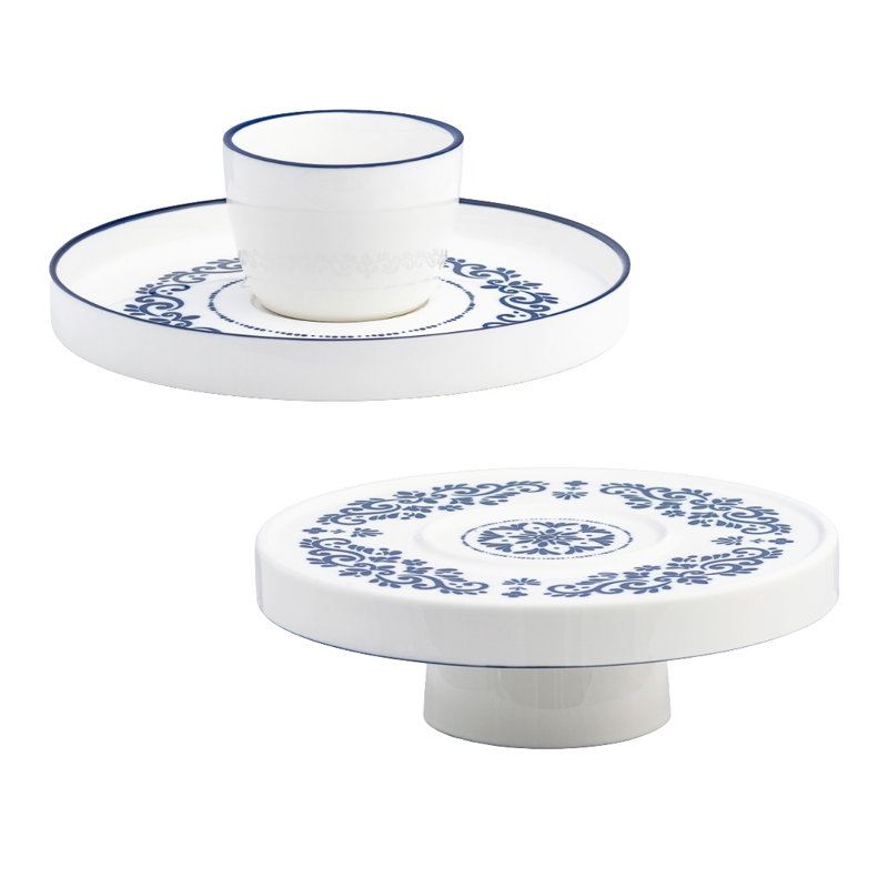 Talavera Dinnerware,  Chip And Dip Servering Dish