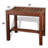 Briniyah 21'' W Solid Wood Shower Bench