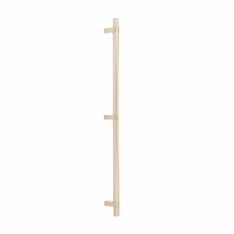 Poignée de meuble rectangulaire de 24 po Emtek Select, Cuivre satiné