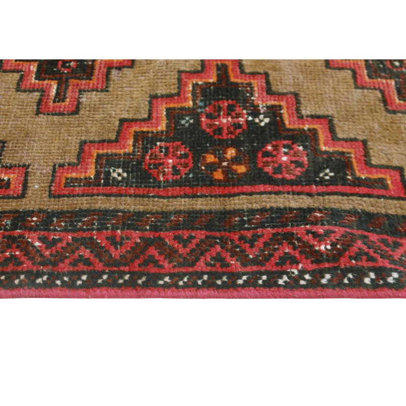 Khusbu Distressed Eyup Lt. Brown Runner