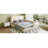 Upholstered Platform Bed with 2 Reading Lights