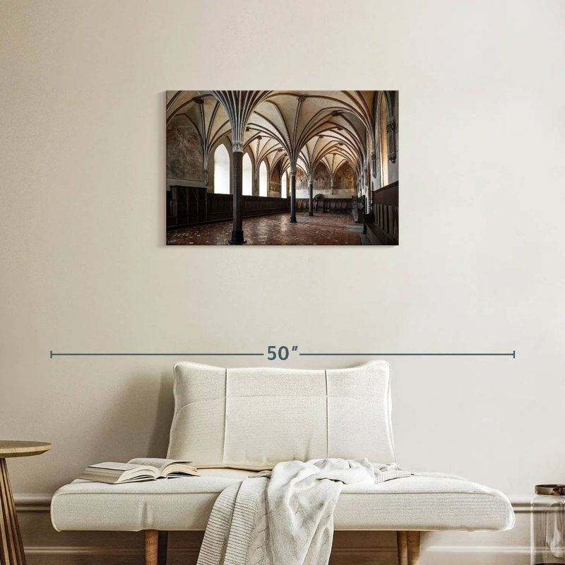 Colonnes du château Lilie Malbork, H 20 po x l 30 po