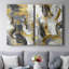 ABSTRACT Series cmxxxvi - Toile tendue avec châssis de qualité supérieure - Prêt à être accroché-108955357