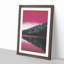 The Pink Forest Angles in Abstract - Picture Frame Graphic Art Print-55763407-55763410