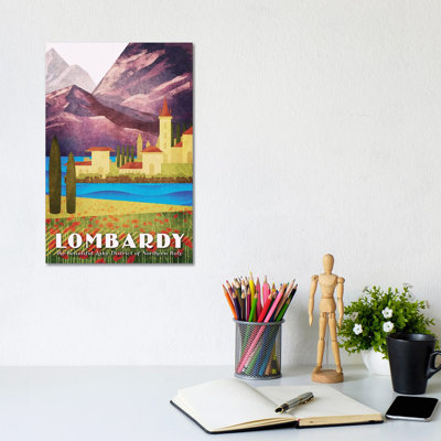 Italy-Lombardy 1 Piece Wrapped Canvas Wall Art