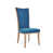 Velours bleu foncé