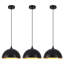 Luminaire suspendu en forme de dôme à 3 lumières pour îlot de cuisine 11,81 po (ensemble de 3)-1043076286-869638391