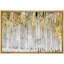 Aspen Birch Autumn Fall White Birch Tree Forest with Yellow Leaves Nature Landscape Rustic on Canvas-94423364-94423365