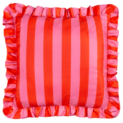 Palm Royale Indoor / Outdoor Striped Square Throw