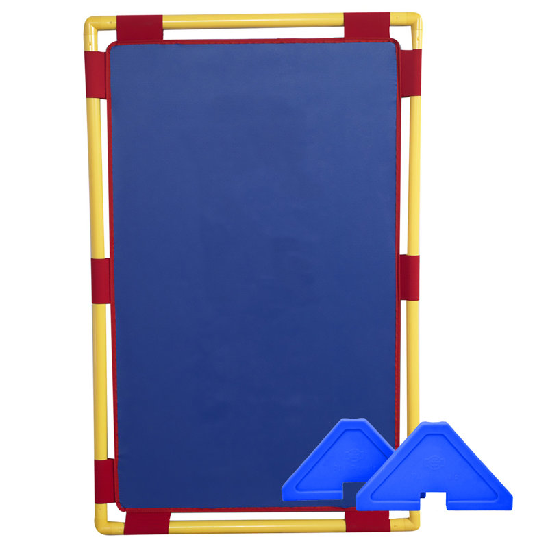 Rectangle Playpanel - With Feet, Blue