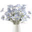 6 PCS marguerite fleurs artificielles 24 pouces fleurs bleues artificielles fleurs en soie pour les cuisines de fête de mariage décoration de la maison