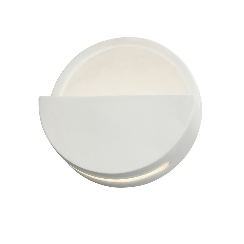 Applique murale 1 lumière DEL Caeli, Blanc mat