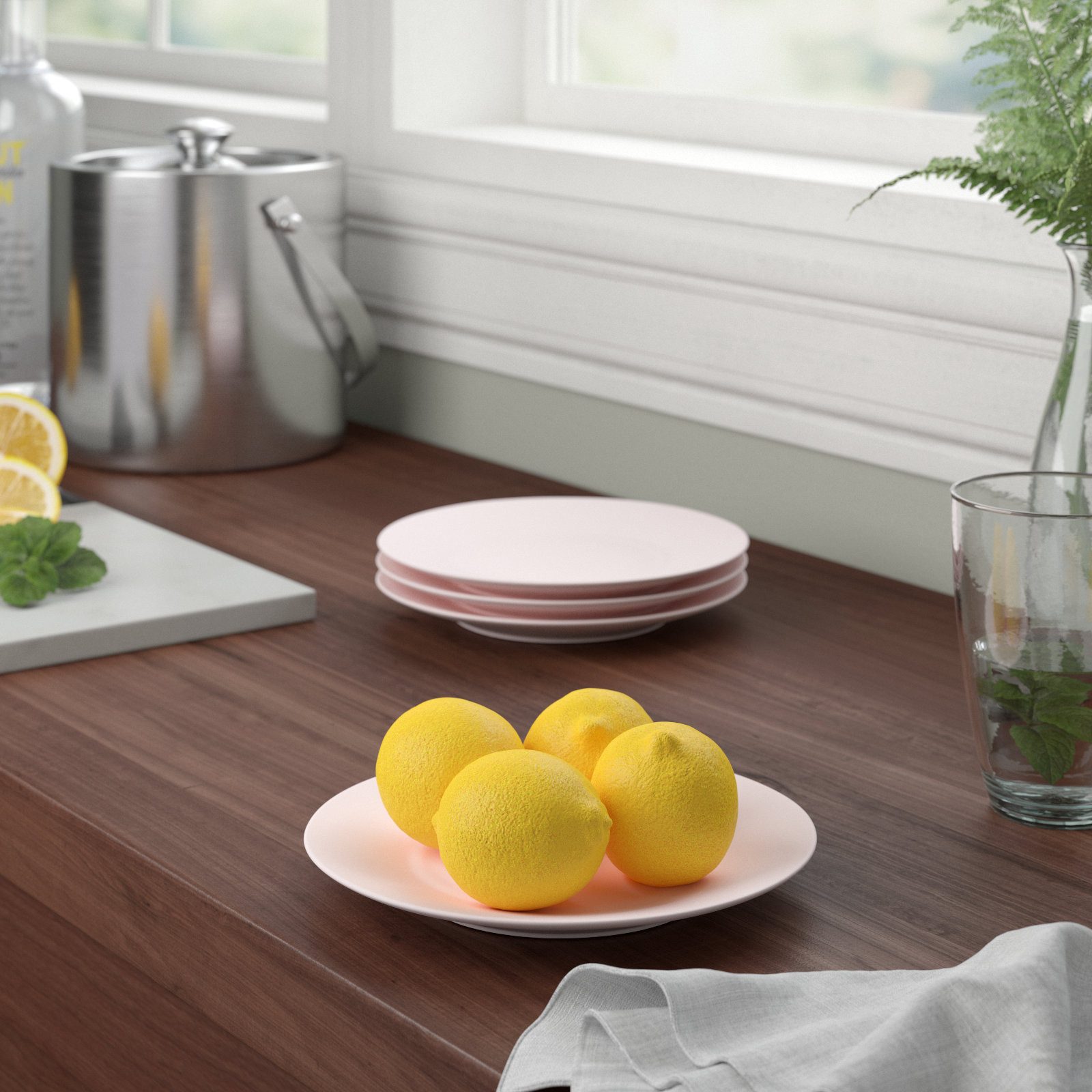 Heirloom 6" Bread and Butter Plate, Blush