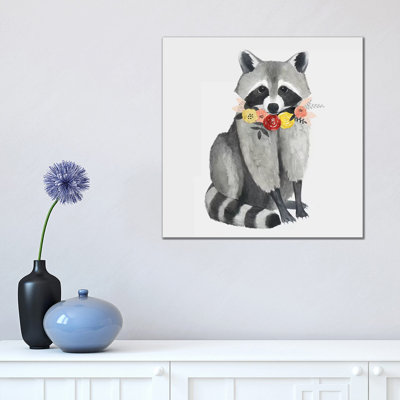 Flower Crown Forester III 1 Piece Wrapped Canvas Painting