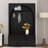 Farmhouse Hall Tree With Golden Hooks & Bench, Entryway Organizer With Adjustable Shelves, Shoe Storage, Anti-Tip-1612314123