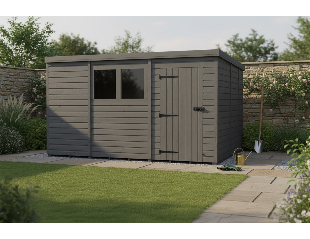 11x8 Pent Composite Shed