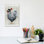 «Sunday Best Rooster» par Sally Swatland - reproduction d'art