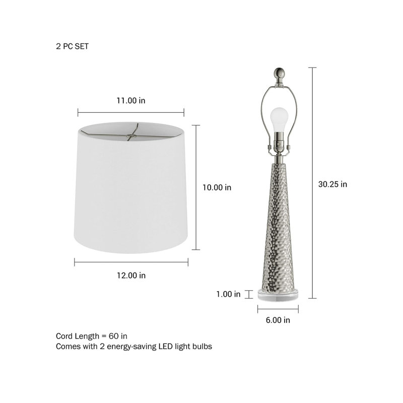 Buser Glass Table Lamp