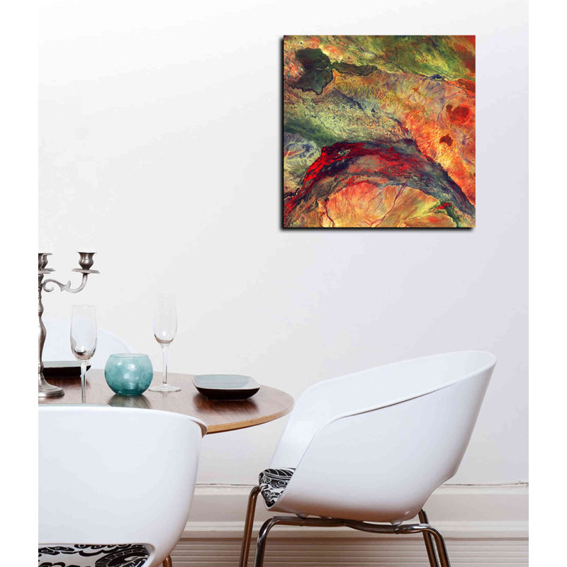 «Earth As Art: The Lorian Swamp», art mural sur toile, H 37 po x l 37 po x P 1,5 po