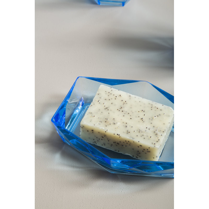 Cerna Soap Dish, Blue