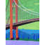 Verrazzano-Narrows Bridge Print by Sue Graef-71202926-71202927