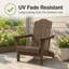 Chaise Adirondack pliante en résine-1109324876