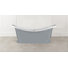 Marlborough Painted 74-7/8" x 34-1/4" Freestanding Soaking Bathtub in Volcanic Limestone™ with Overflow Hole
