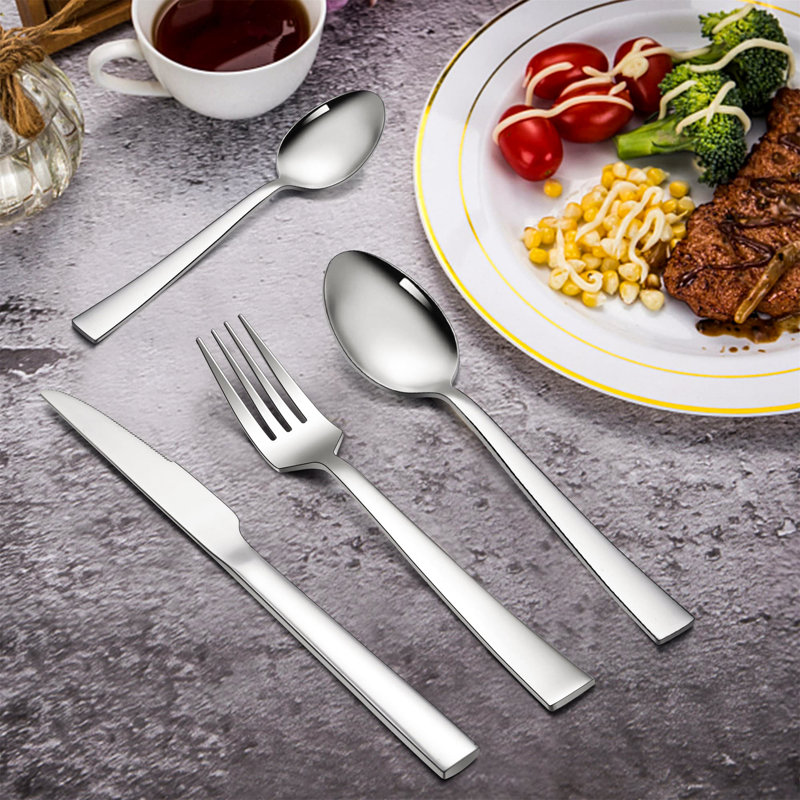 Latitude Run Abbeygale 30 Piece Stainless Steel Cutlery Set , Service for 6