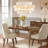 Joyah 8 - Light Iron Dimmable Chandelier