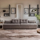 82'' Corduroy Convertible Sofa
