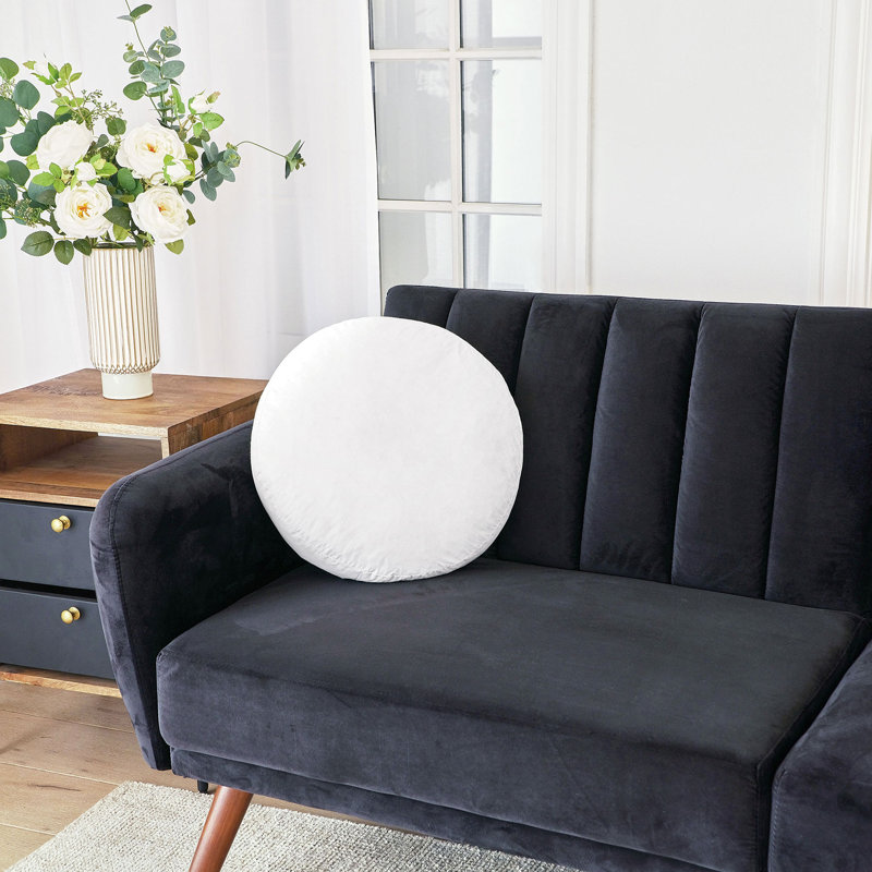Cloud Pillow Insert, Circular 16"H x 16"W, Down Blend