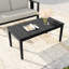 Table basse d'extérieur en bois de teck massif-338383373