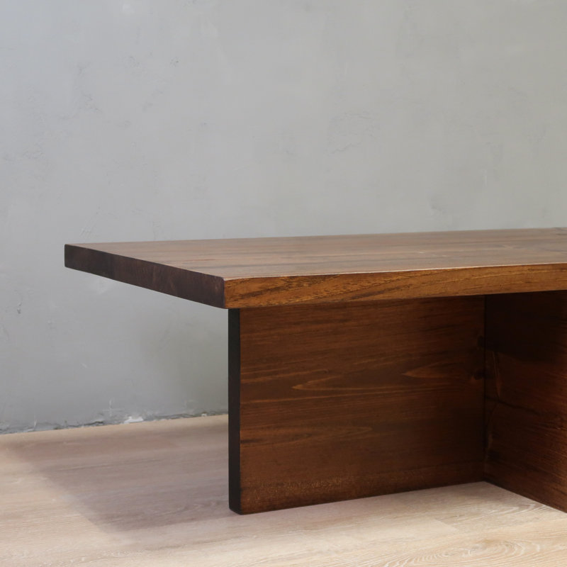 Table basse Largent, Provincial, H 15 po x L 36 po x l 18 po